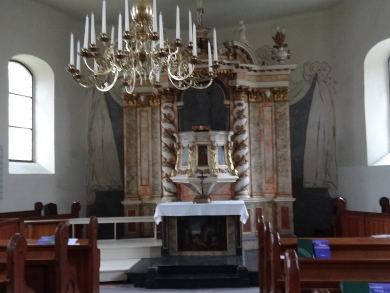 Kirche Fredersdorf - Altar