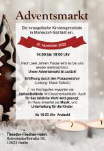 Adventsmarkt im TFH