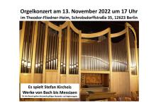 Orgelkonzert im TFH